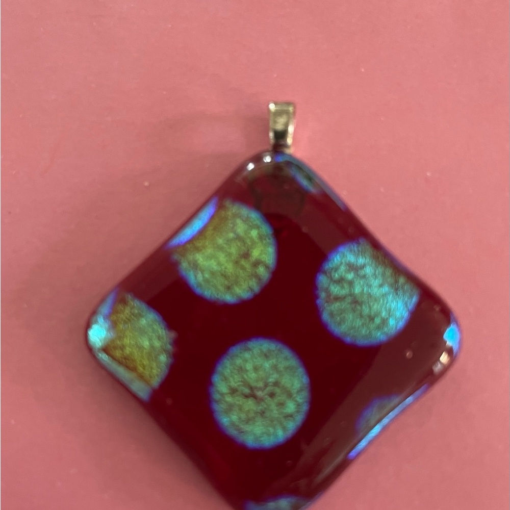 Fused Glass Pendant